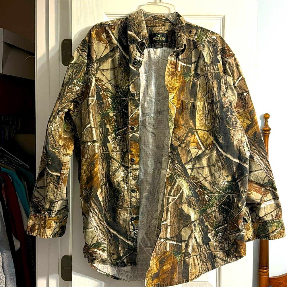 Redhead XL Camo Hunting Shirt excellent condition